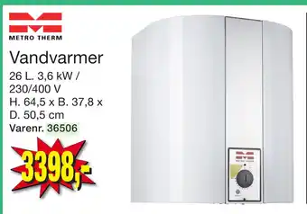 Harald Nyborg Vandvarmer tilbud