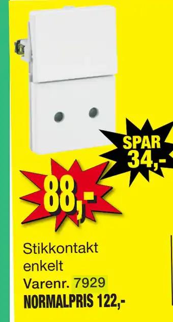 Harald Nyborg Stikkontakt enkelt tilbud