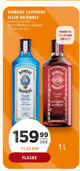 Scandinavian Park BOMBAY SAPPHIRE ELLER BRAMBLE tilbud