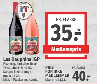 SPAR Les Dauphins IGP tilbud