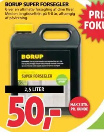 BORUP SUPER FORSEGLER