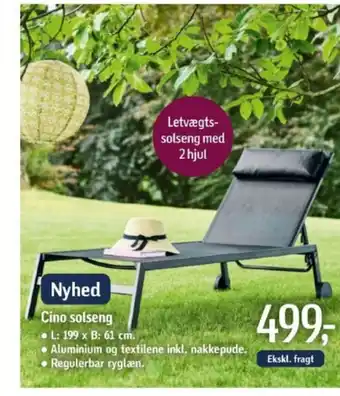 Føtex Cino solseng tilbud