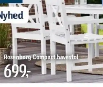 Føtex Rosenborg Compact havestol tilbud