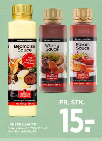 MENY JENSENS SAUCE tilbud