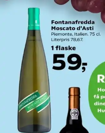 Kvickly Fontanafredda Moscato d'Asti tilbud