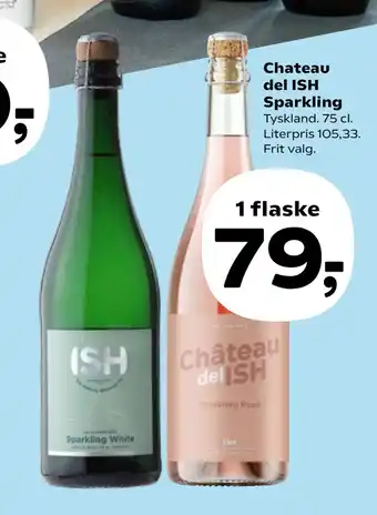 SuperBrugsen Chateau del ISH Sparkling tilbud