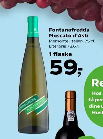 SuperBrugsen Fontanafredda Moscato d'Asti tilbud