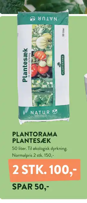 Plantorama PLANTORAMA PLANTESÆK tilbud