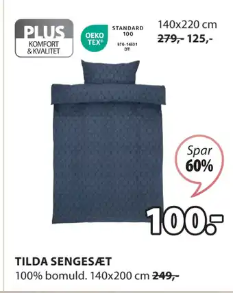 JYSK TILDA SENGESÆT tilbud