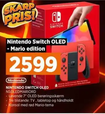 Power NINTENDO SWITCH OLED tilbud