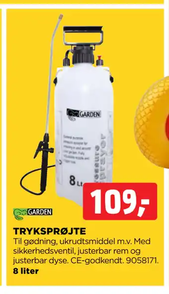 jem & fix TRYKSPRØJTE tilbud