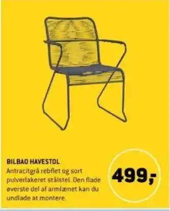 XL-BYG BILBAO HAVESTOL tilbud