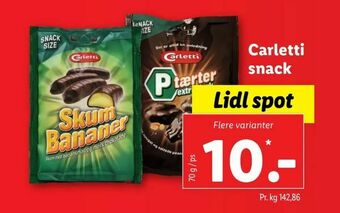 Let-Køb Carletti snack tilbud