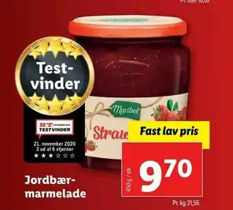 Jordbærmarmelade