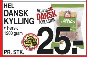 ABC Lavpris Dansk kylling tilbud