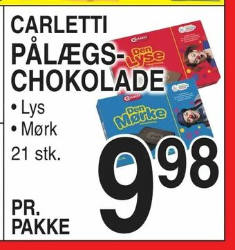 ABC Lavpris Pålægschokolade tilbud