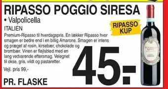 Ripasso poggio siresa