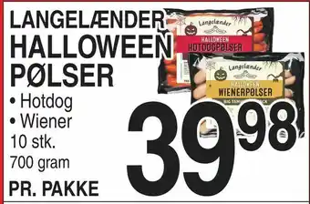 ABC Lavpris Halloween pølser tilbud