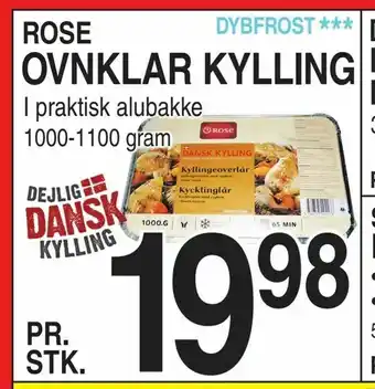 ABC Lavpris Ovnklar kylling tilbud