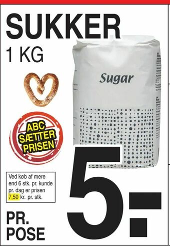 ABC Lavpris Sukker tilbud