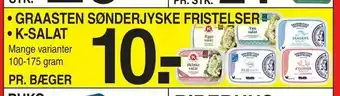 ABC Lavpris Graasten sønderjyske fristelser • k-salat tilbud
