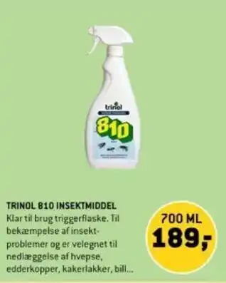 XL-BYG TRINOL 810 INSEKTMIDDEL tilbud