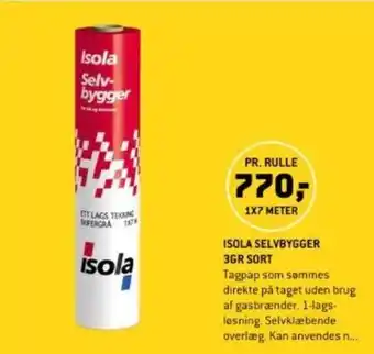 XL-BYG ISOLA SELVBYGGER 3GR SORT tilbud