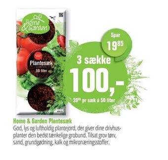 Aldershvile Planteskole Home & Garden Plantesæk tilbud
