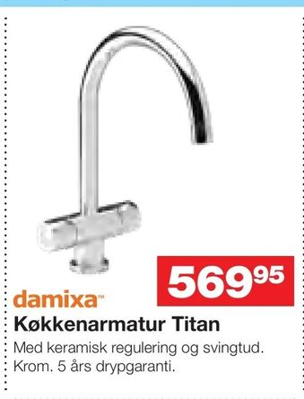 Køkkenarmatur Titan