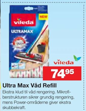 Bauhaus Ultra Max Våd Refill tilbud