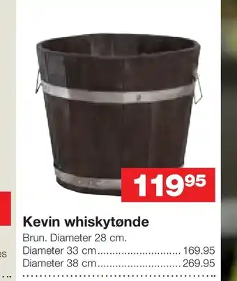 Kevin whiskytønde