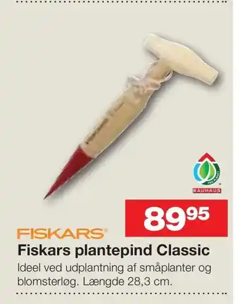 Bauhaus Fiskars plantepind Classic tilbud