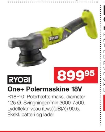 One+ Polermaskine 18V
