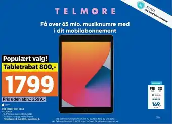 Power Ipad (2020) Wifi 32 GB MYL92KNA tilbud