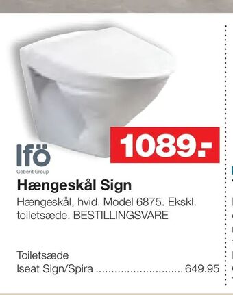 Bauhaus Hængeskål Sign tilbud