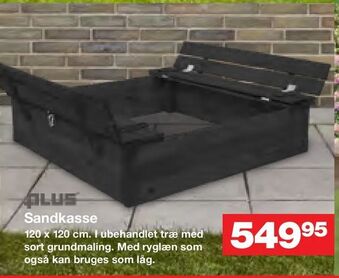 Bauhaus Sandkasse tilbud
