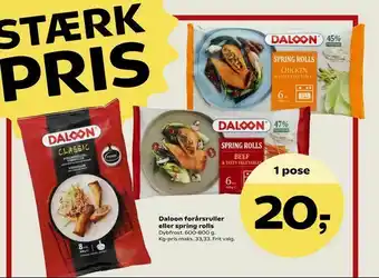 Daloon forårsruller eller spring rolls