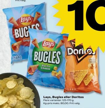 Lays, Bugles eller Doritos