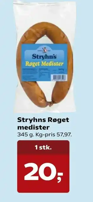 Dagli'Brugsen Stryhns Røget medister tilbud