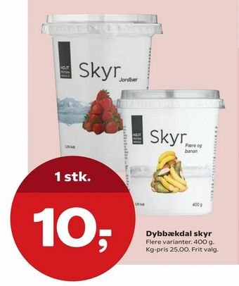 Kvickly Dybbækdal skyr tilbud