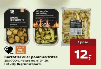 Kvickly Kartofler eller pommes frites tilbud