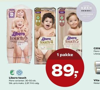 Kvickly Libero touch tilbud
