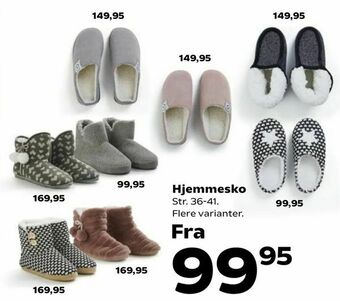 Kvickly Hjemmesko tilbud