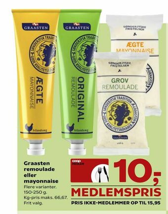 Kvickly Graasten remoulade eller mayonnaise tilbud