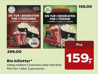 Kvickly Bio billetter tilbud