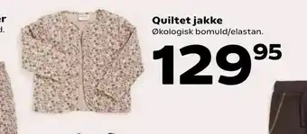 Quiltet jakke
