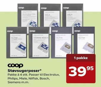 Kvickly Støvsugerposer tilbud