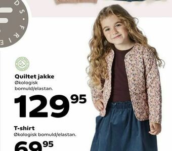 Kvickly Quiltet jakke tilbud