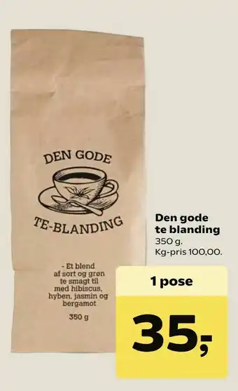 Kvickly Den gode te blanding tilbud