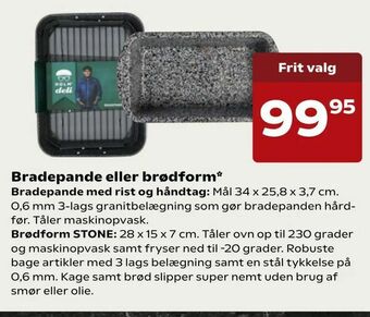 Kvickly Bradepande eller brødform tilbud